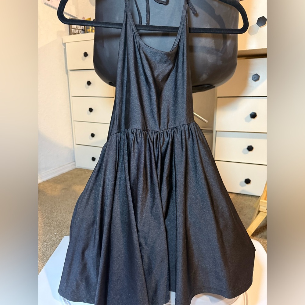 American Apparel Halter Skater Dress